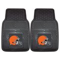 Fanmats Cleveland Browns Car Mats Heavy Duty 2 Piece Vinyl 4610408893